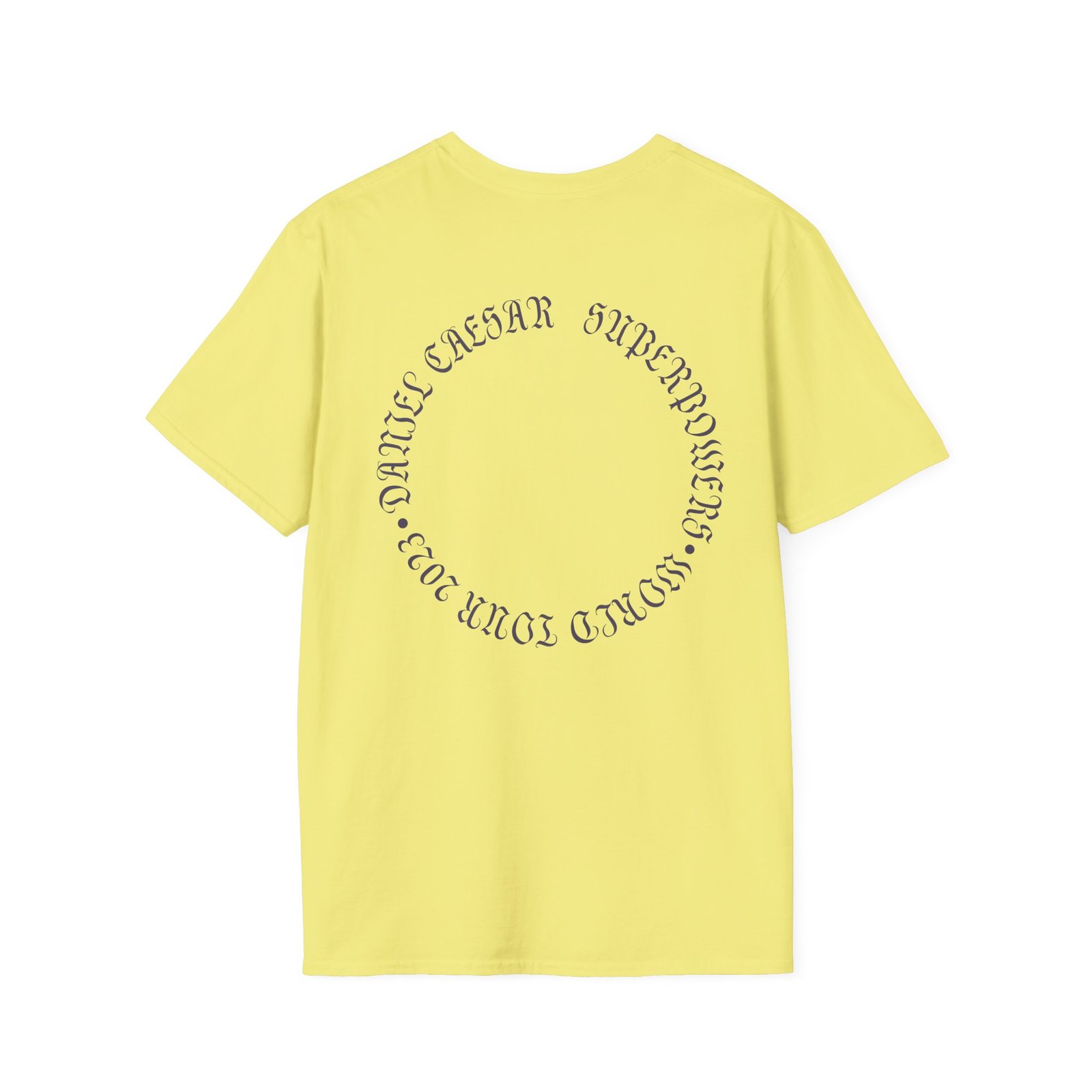 Daniel Caesar Superpowers World Tour Unisex Softstyle T-Shirt