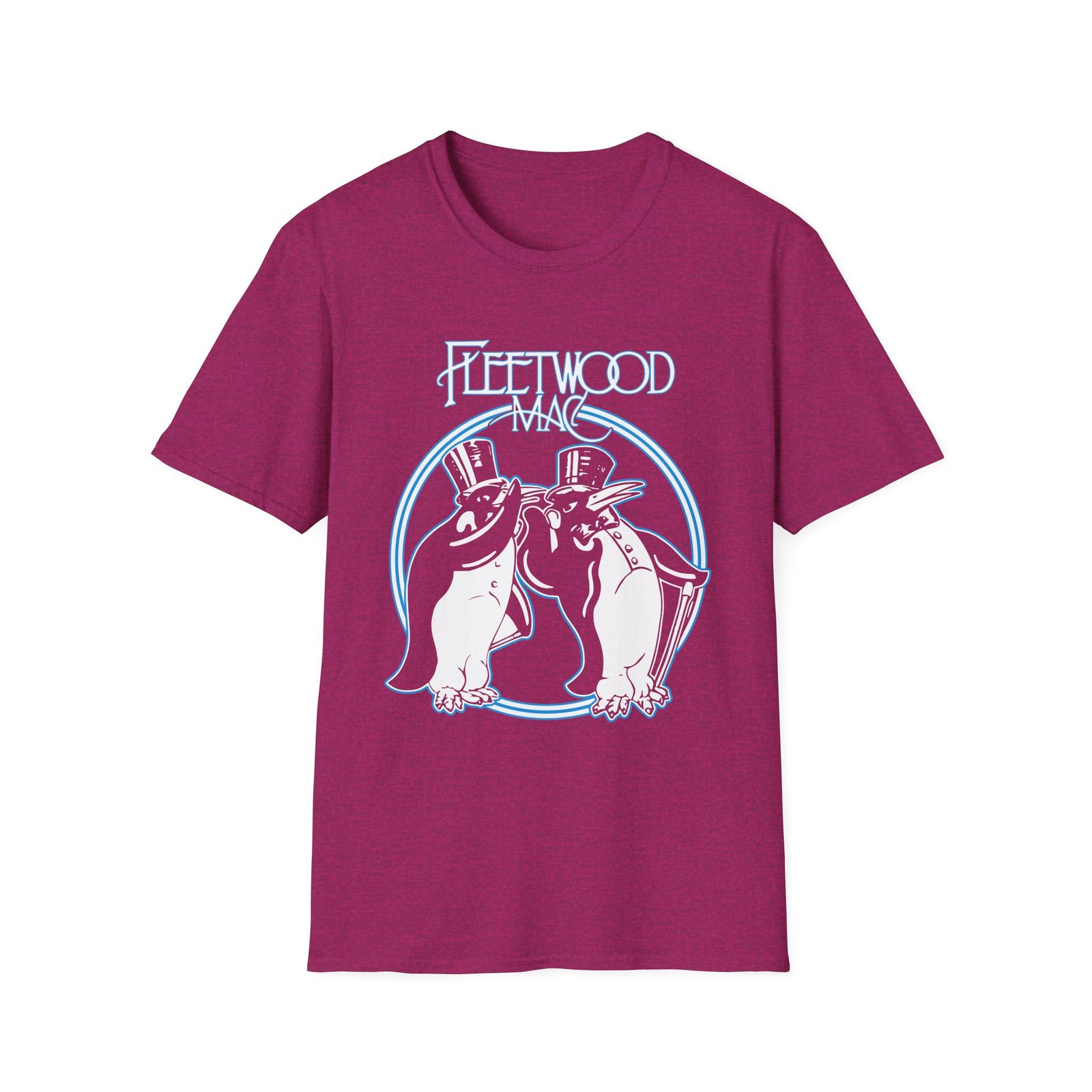Fleetwood Mac Penguin unisex softstyle t-shirt