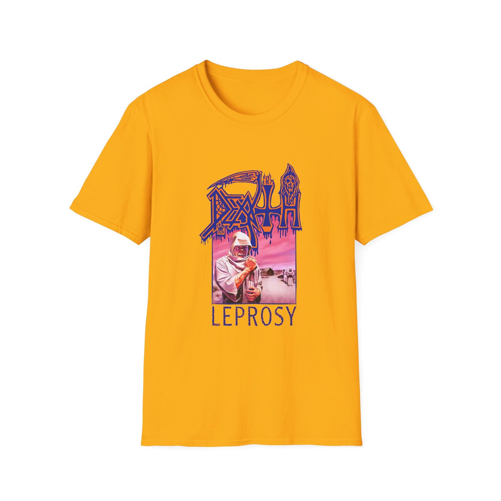 Death Leprosy Unisex Softstyle T-Shirt