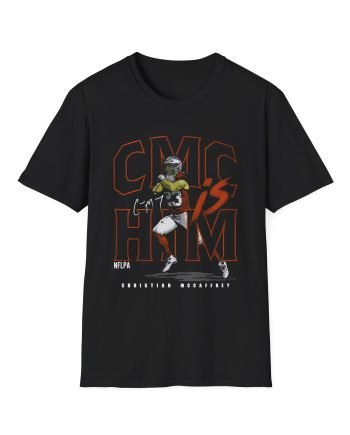 Christian Mccaffrey CMC Is Him Unisex Softstyle T-Shirt