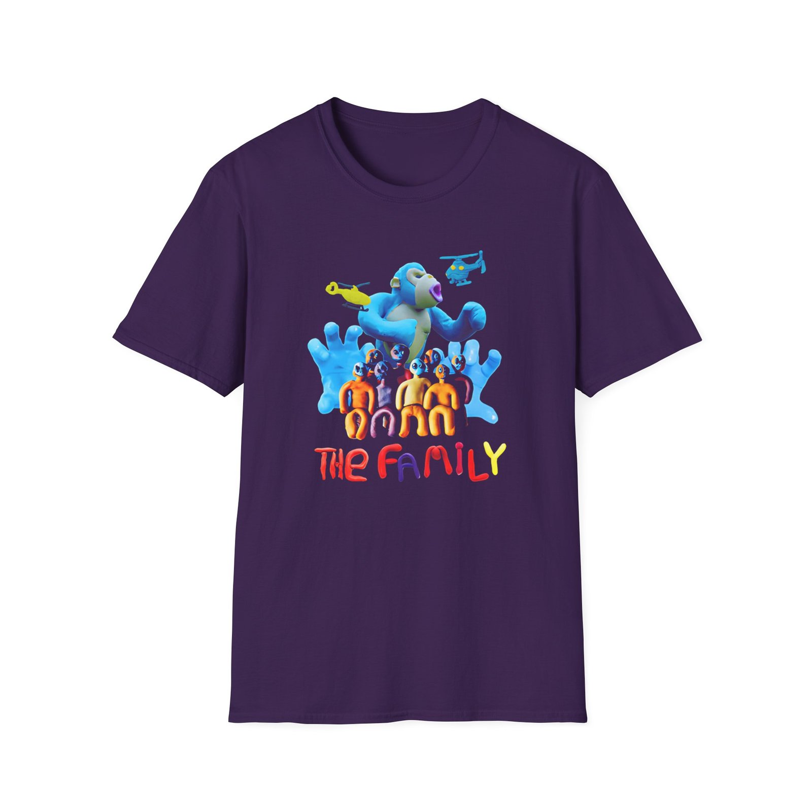 B Clay Figures Unisex Softstyle T-Shirt