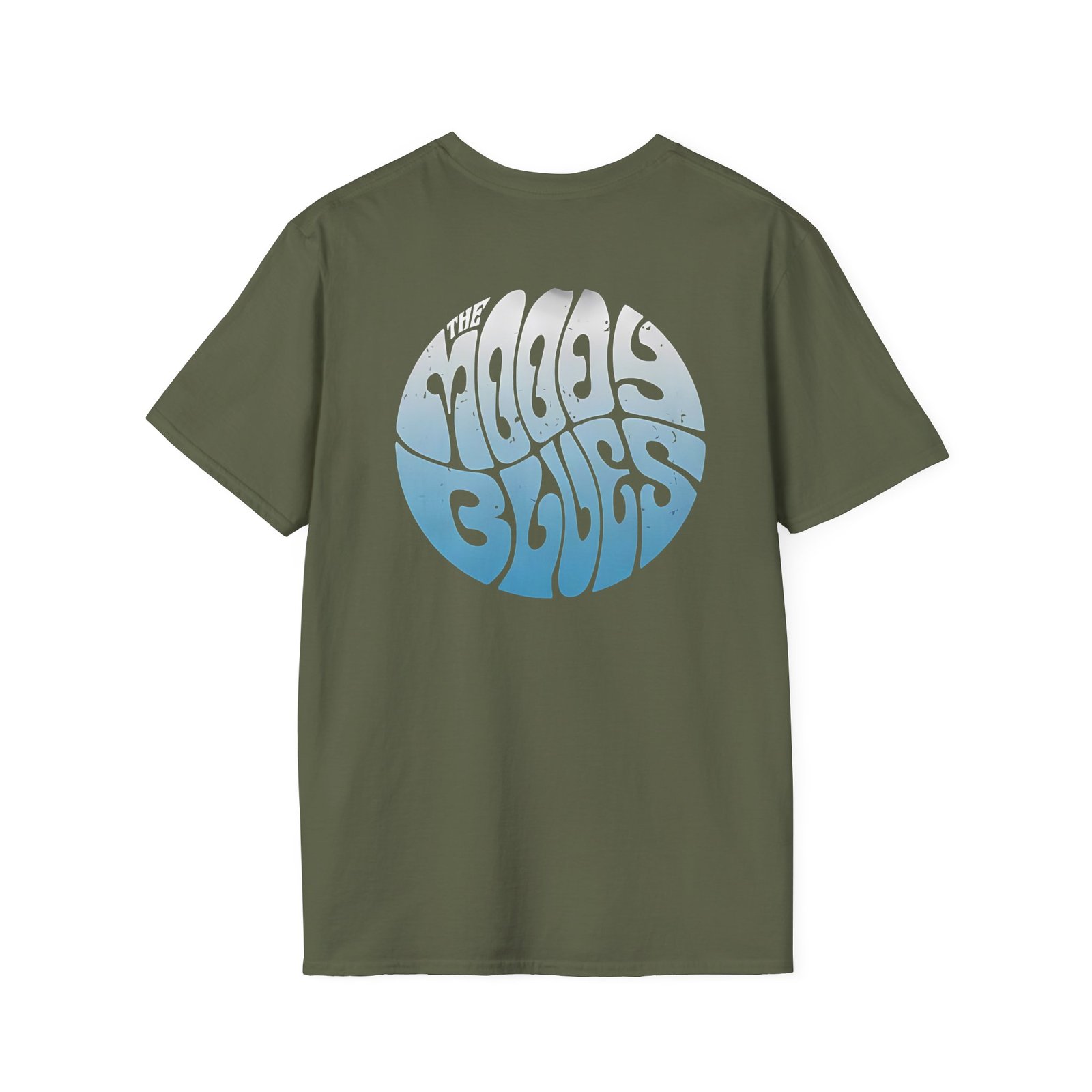 The Moody Blues Retro Circle Unisex Softstyle T-Shirt