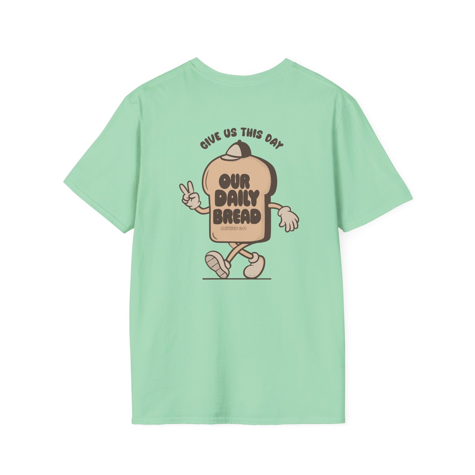 Daily Bread Mushroom Unisex Softstyle T-Shirt