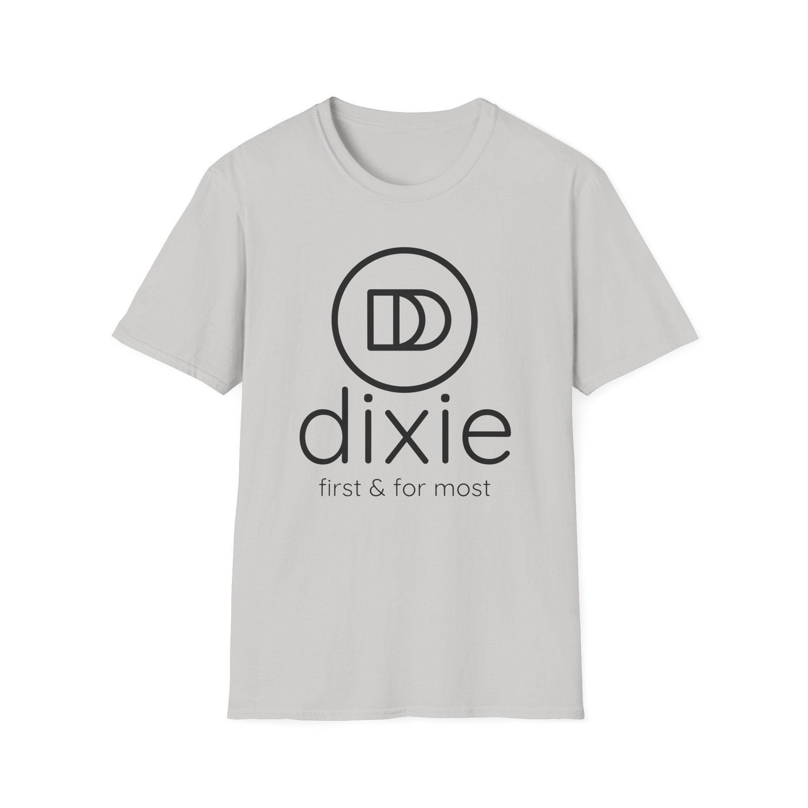 Dixie 4D Logo Unisex Softstyle T-Shirt