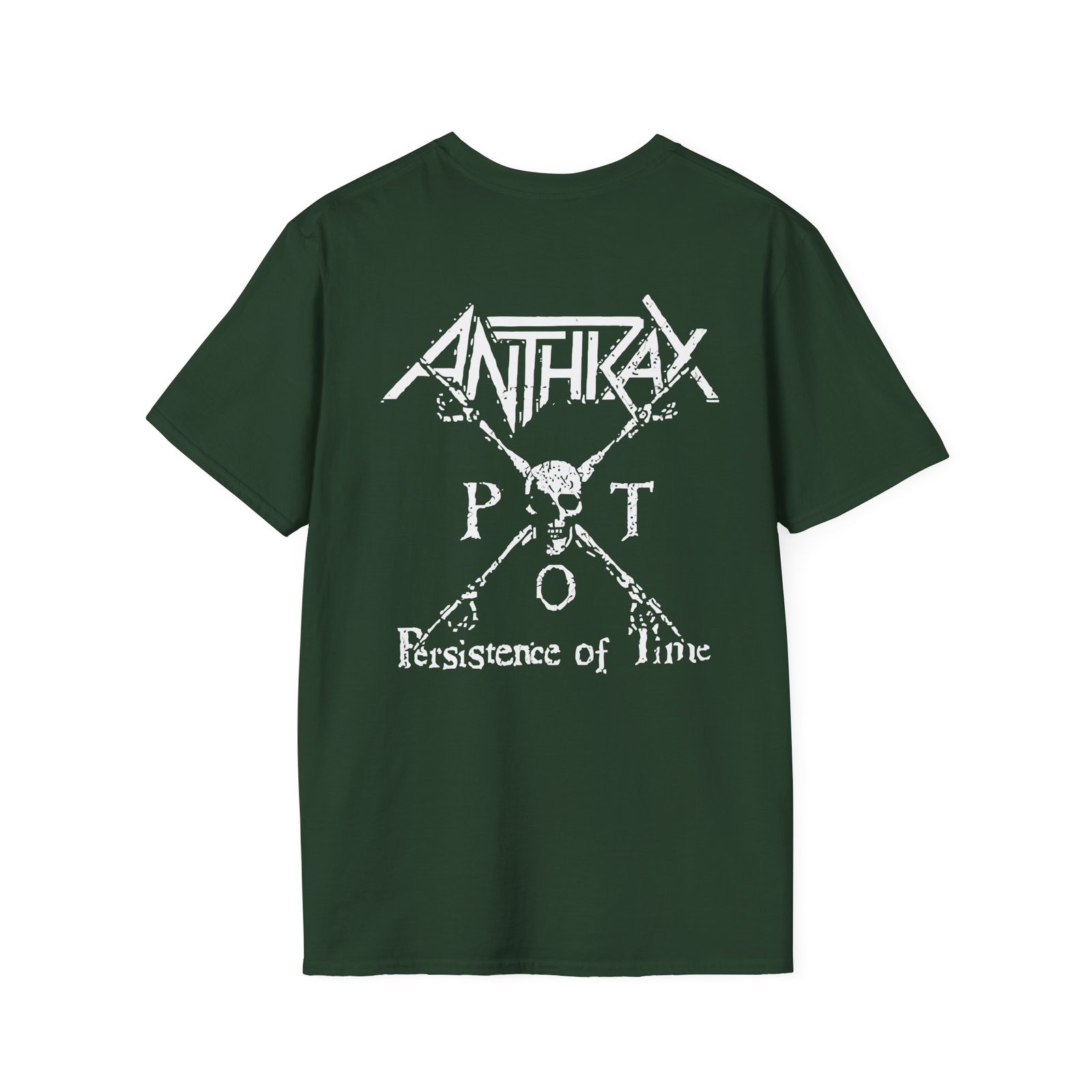 Anthrax Broken Clock Unisex Softstyle T-Shirt