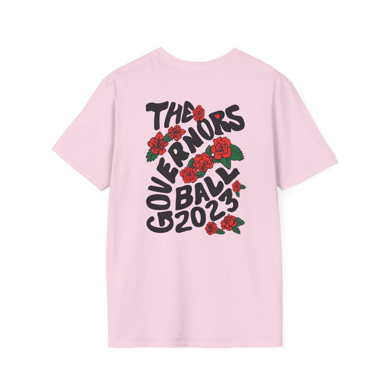 Gov Ball Flower Unisex Softstyle T-Shirt