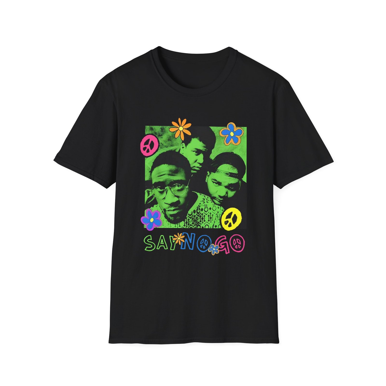 De La Soul Say No Go Photo Unisex Softstyle T-Shirt