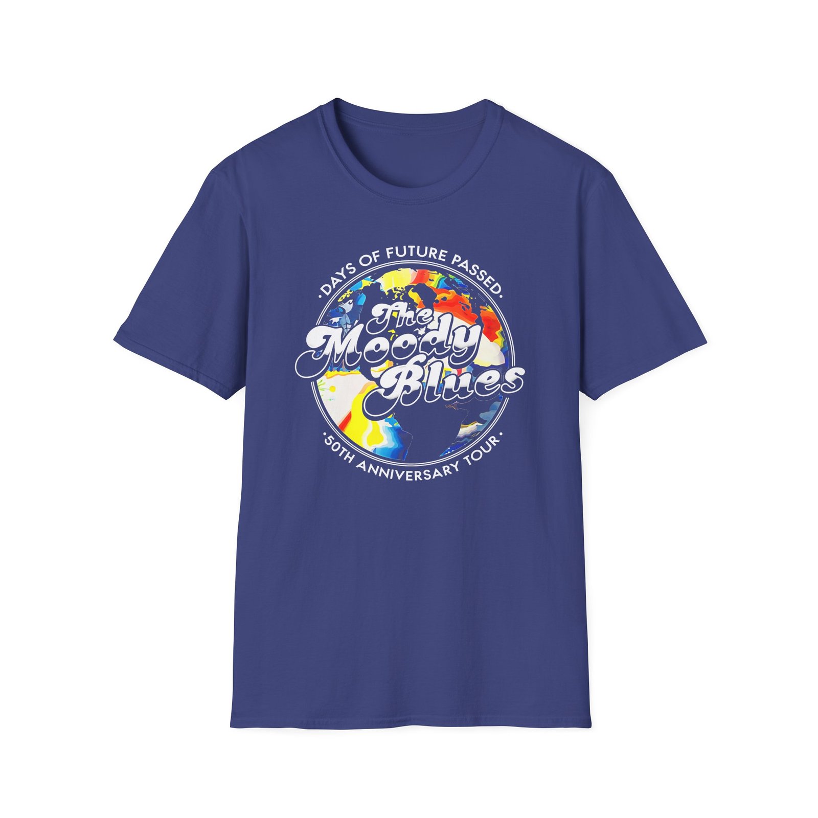 The Moody Blues Every Good Boy Deserves Favour" 50th Anniversary unisex softstyle t-shirt