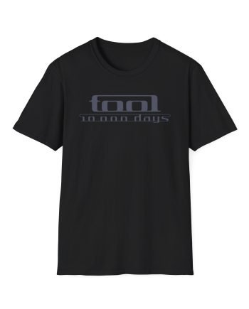 Tool 10,000 Days Logo Unisex Softstyle T-Shirt