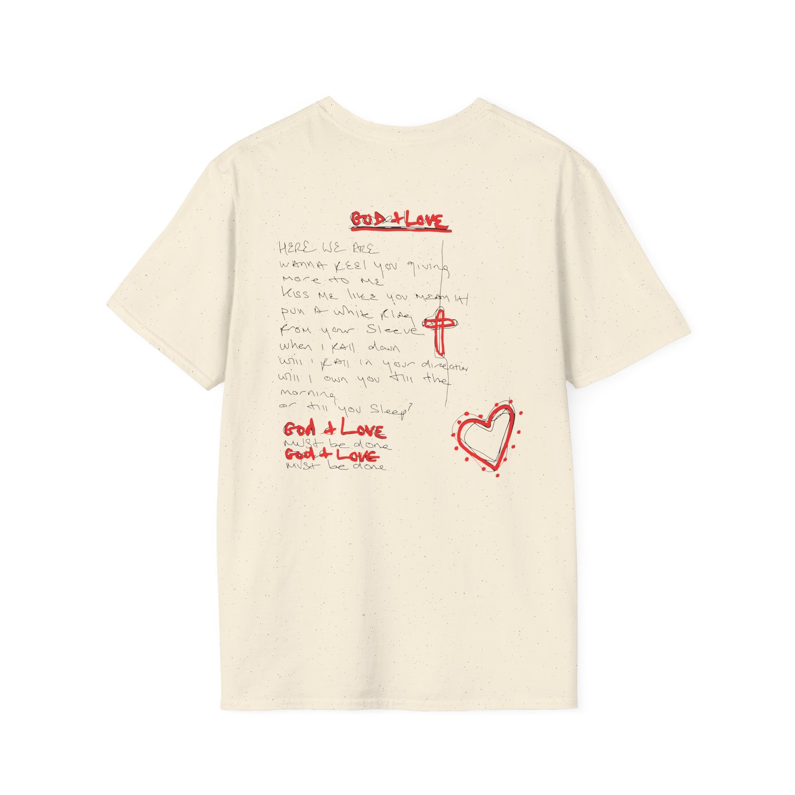 Boy George God & Love Unisex Softstyle T-Shirt