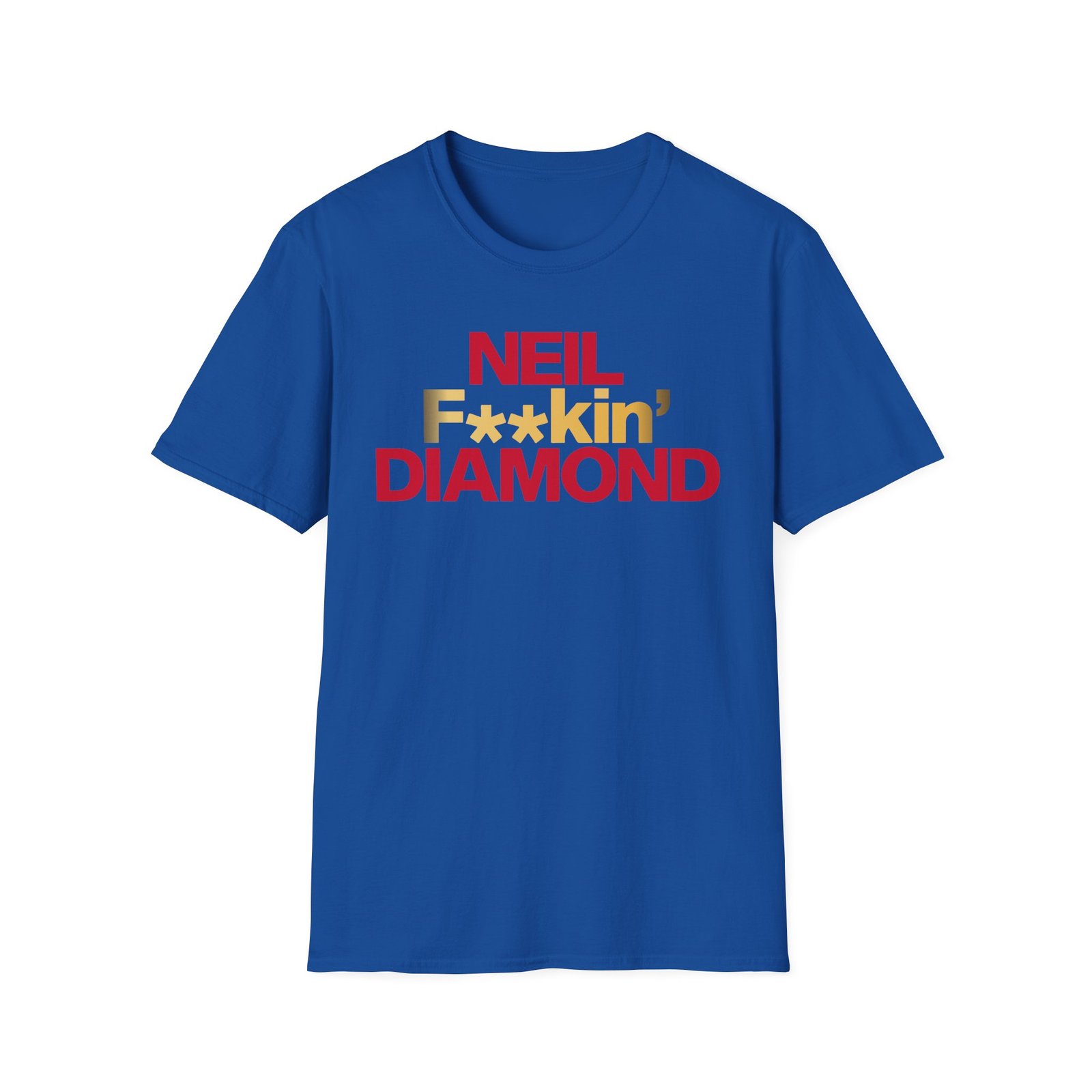 Neil F**kin' Diamond Unisex Softstyle T-Shirt