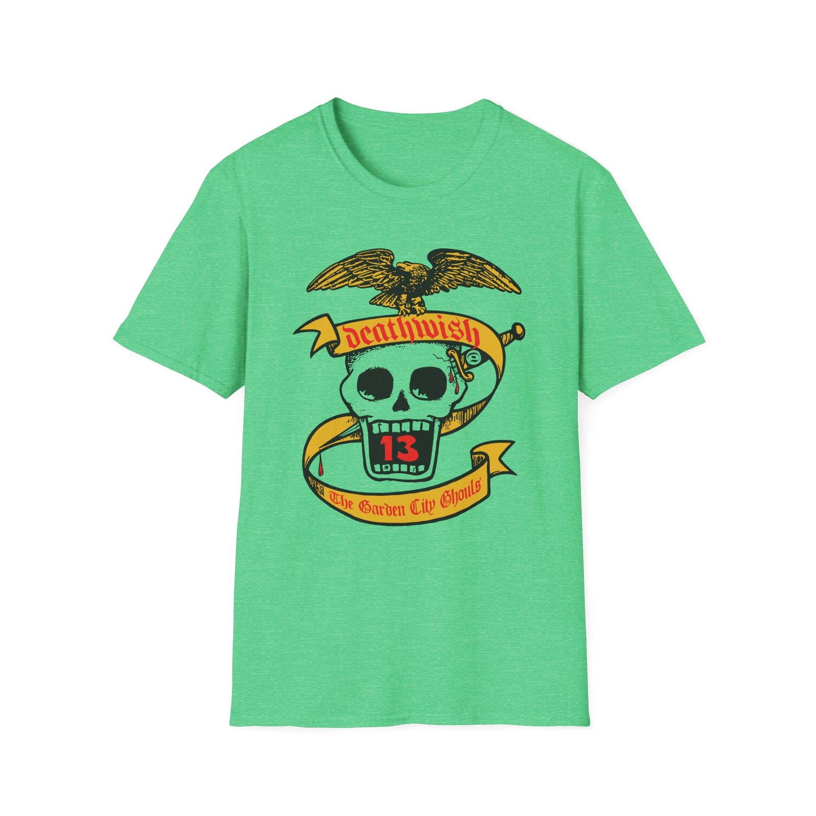 Deathwish the Garden City Ghouls unisex softstyle t-shirt