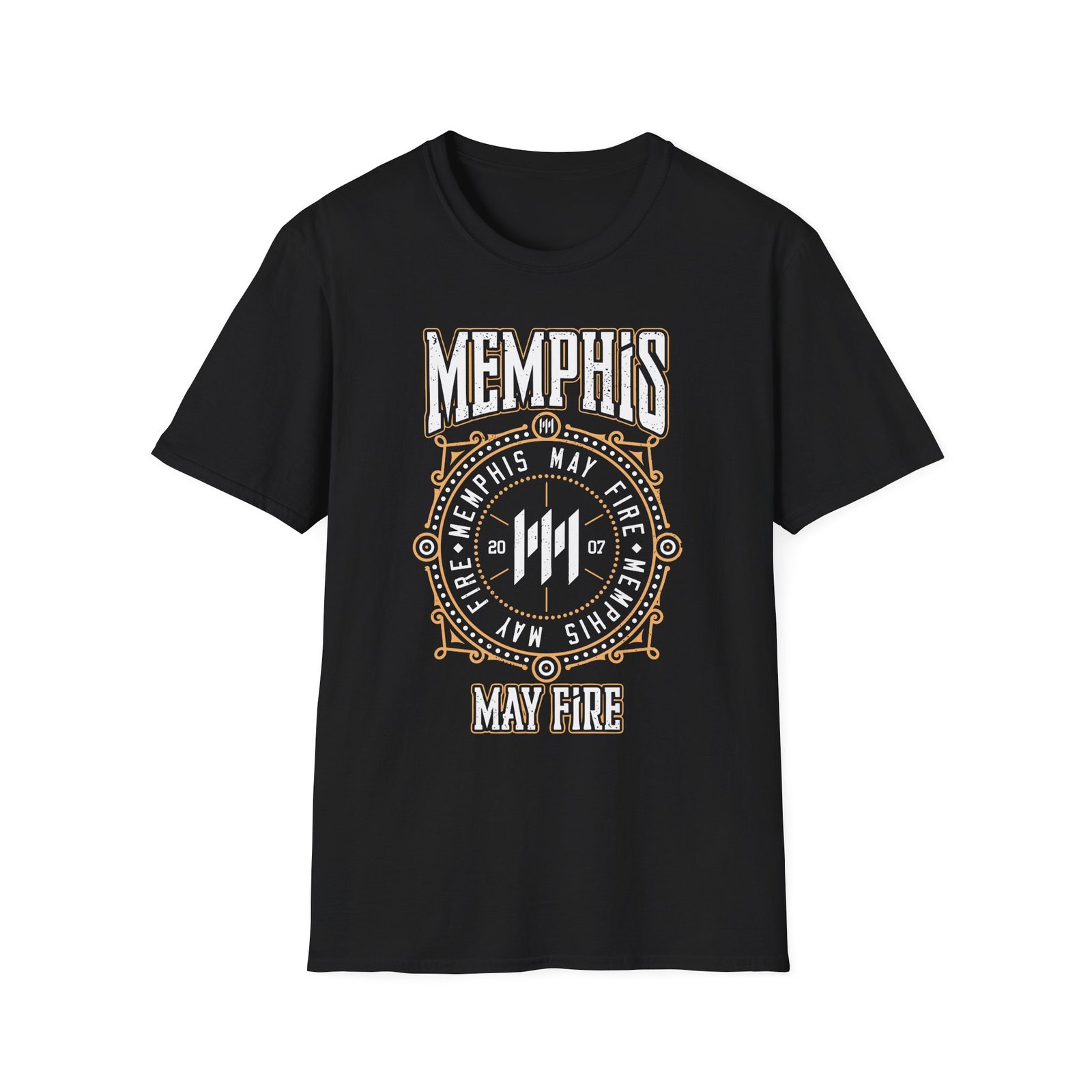 Memphis May Fire Target Unisex Softstyle T-Shirt