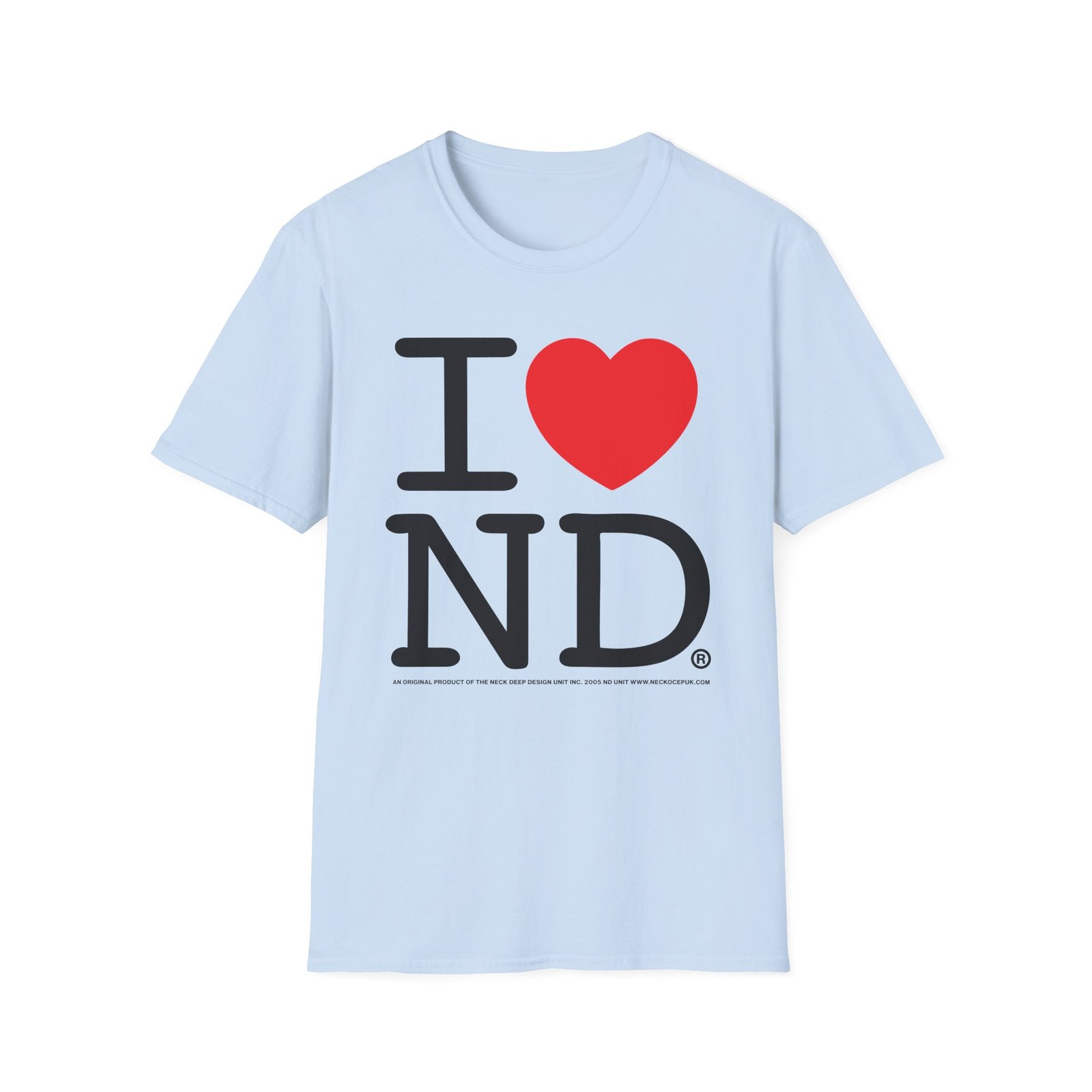Neck Deep I <3 ND Unisex Softstyle T-Shirt