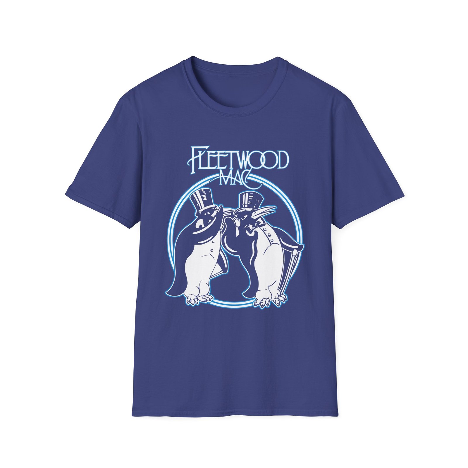 Fleetwood Mac Penguin unisex softstyle t-shirt