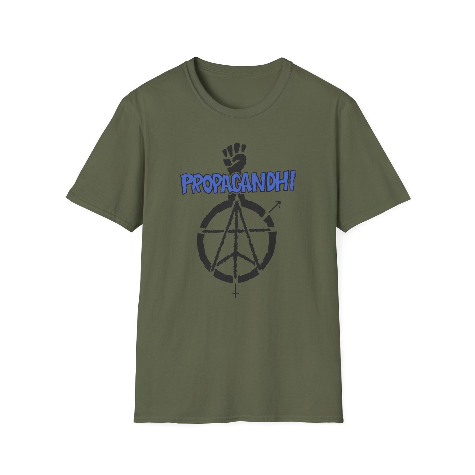 Propagandhi Fist Logo Unisex Softstyle T-Shirt