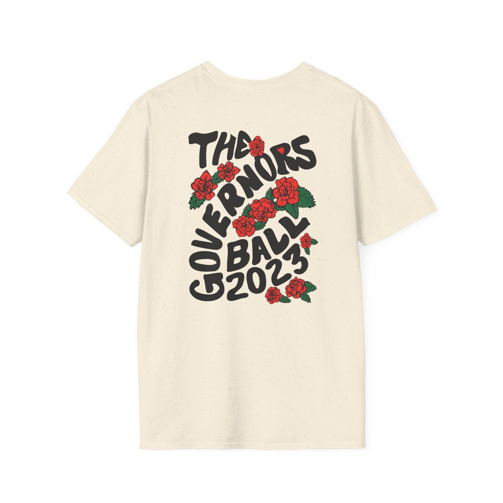 Gov Ball Flower Unisex Softstyle T-Shirt