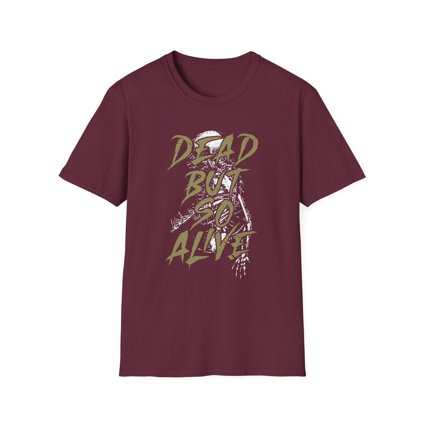 Bleeding Through Dead but So Alive Unisex Softstyle T-Shirt