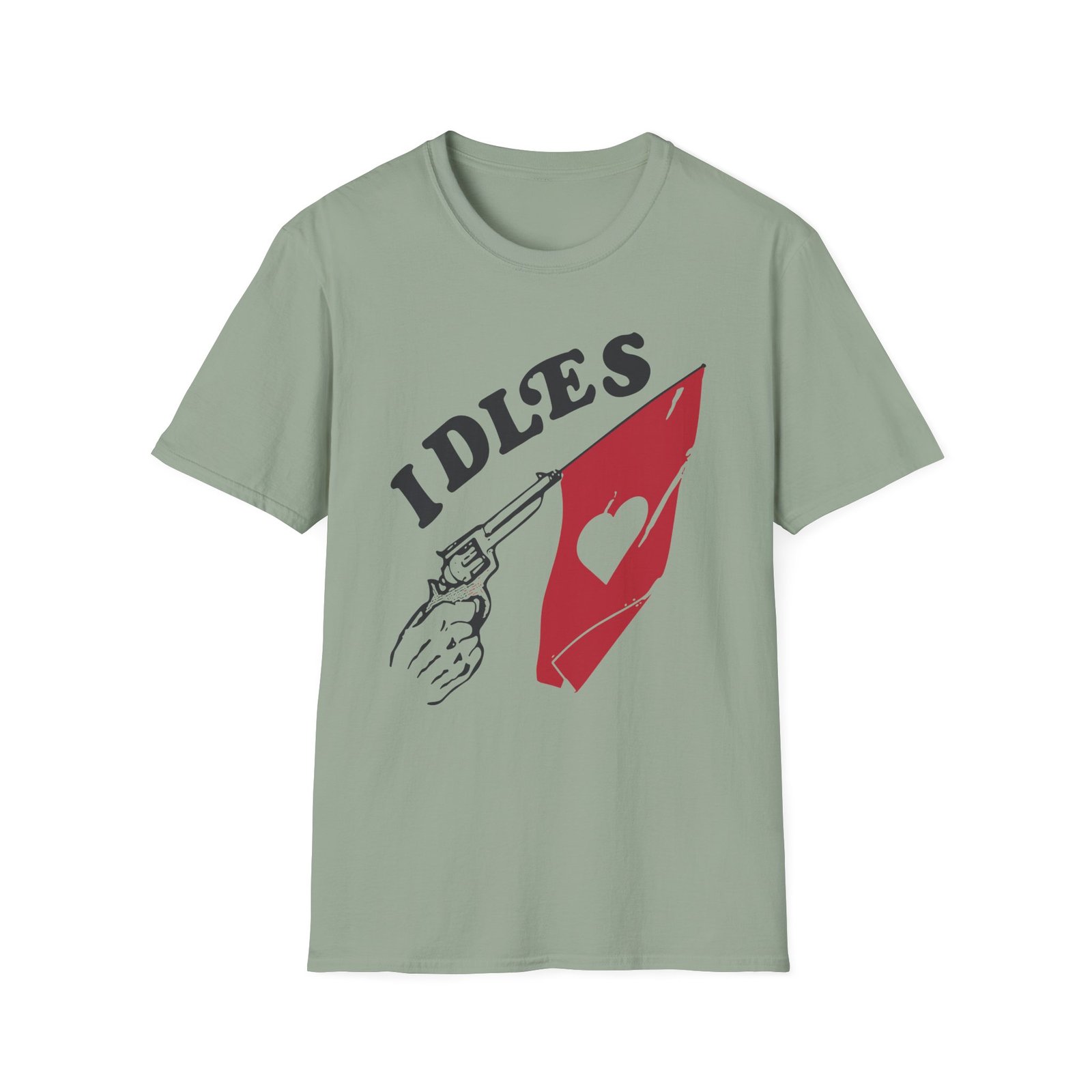 Idles Hearts Unisex Softstyle T-Shirt
