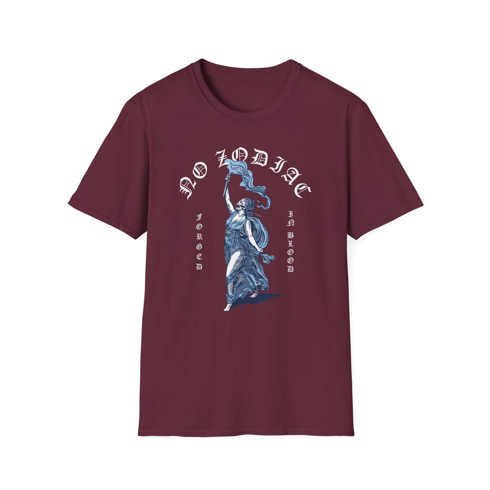 No Zodiac Torch Unisex Softstyle T-Shirt