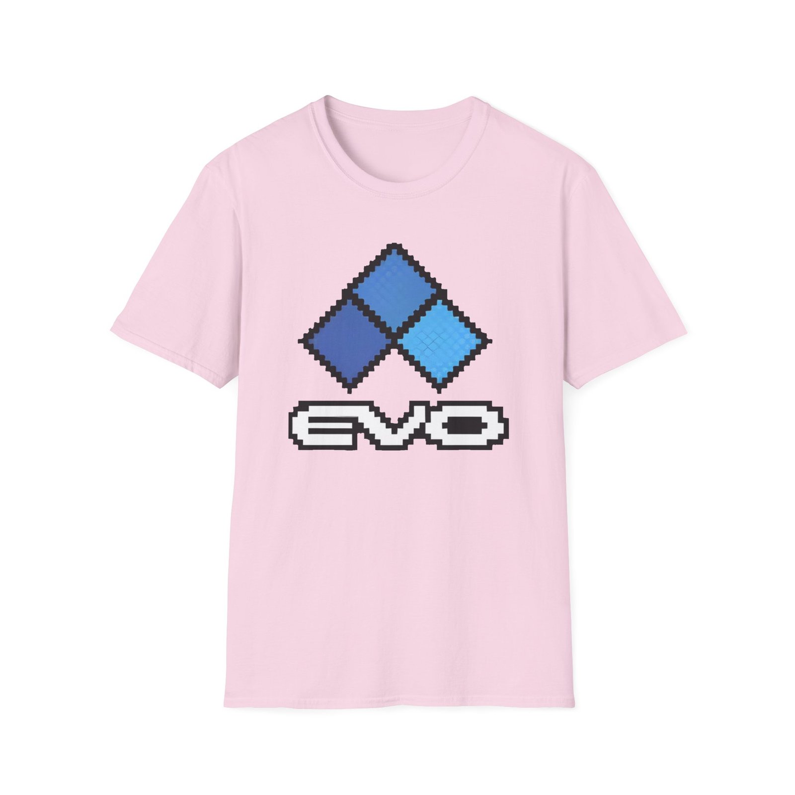 Evo 8 Bit Logo Returns Unisex Softstyle T-Shirt