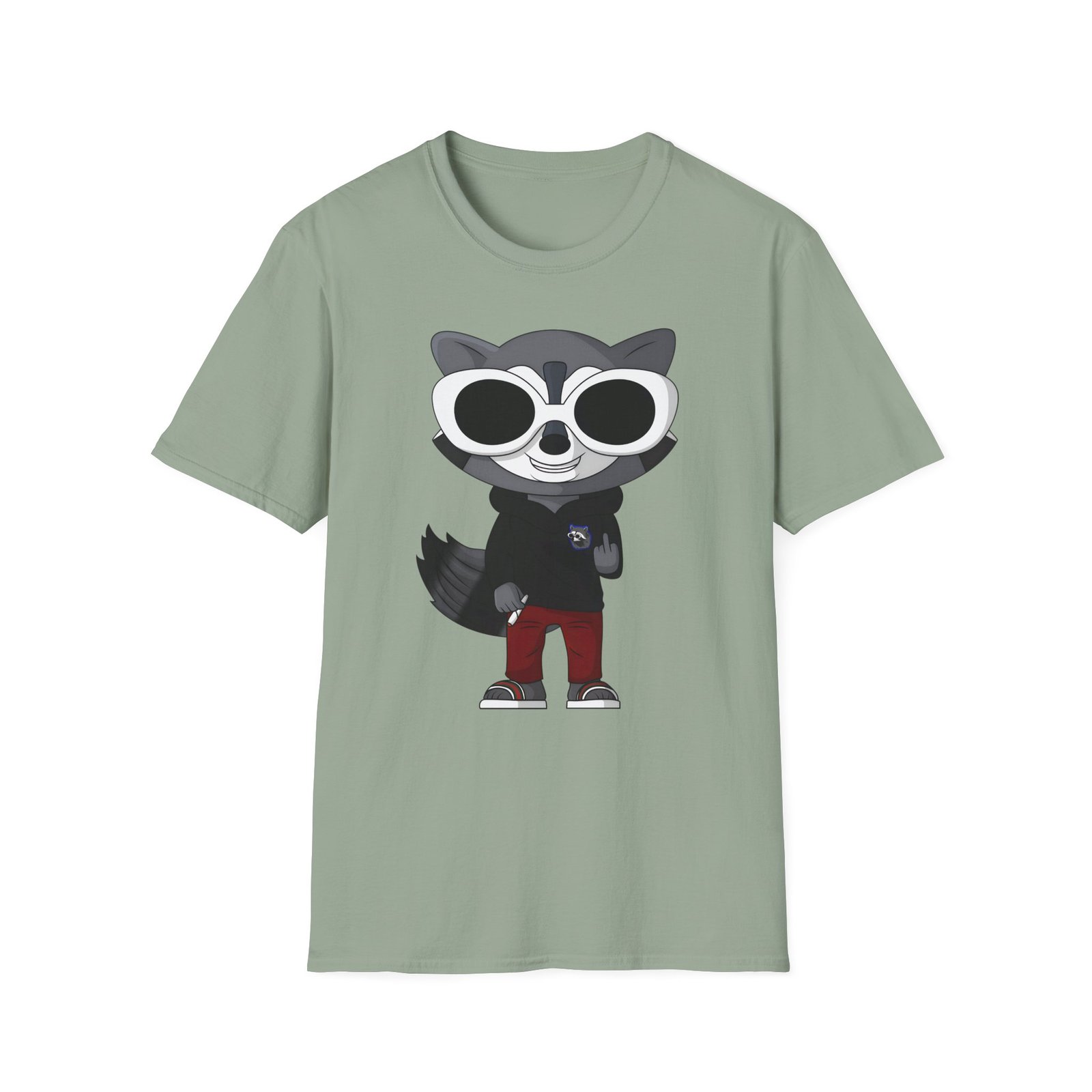 Raccooneggs Unisex Softstyle T-Shirt