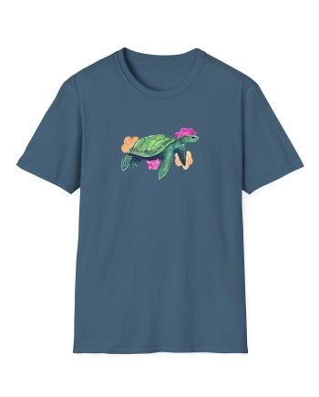 Norris Nuts Surf Sisters Turtle Unisex Softstyle T-Shirt