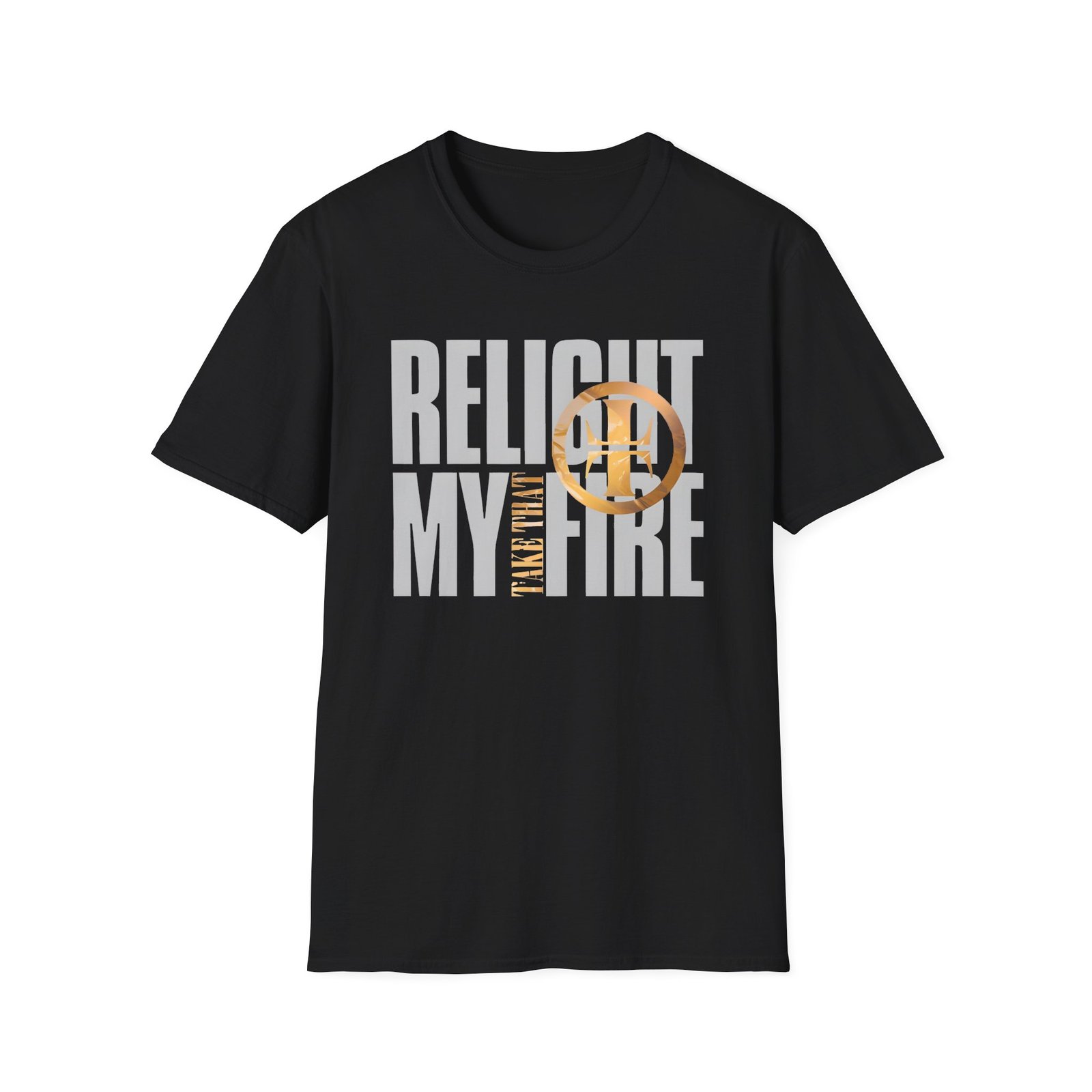 Take That Relight My Fire Anniversary Unisex Softstyle T-Shirt