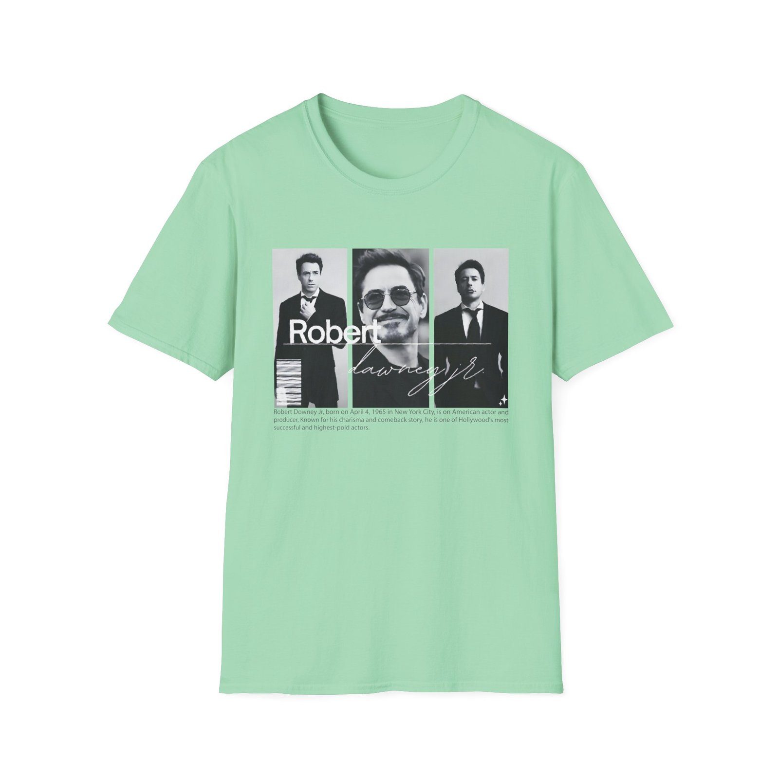 Robert Downey Unisex Softstyle T-Shirt