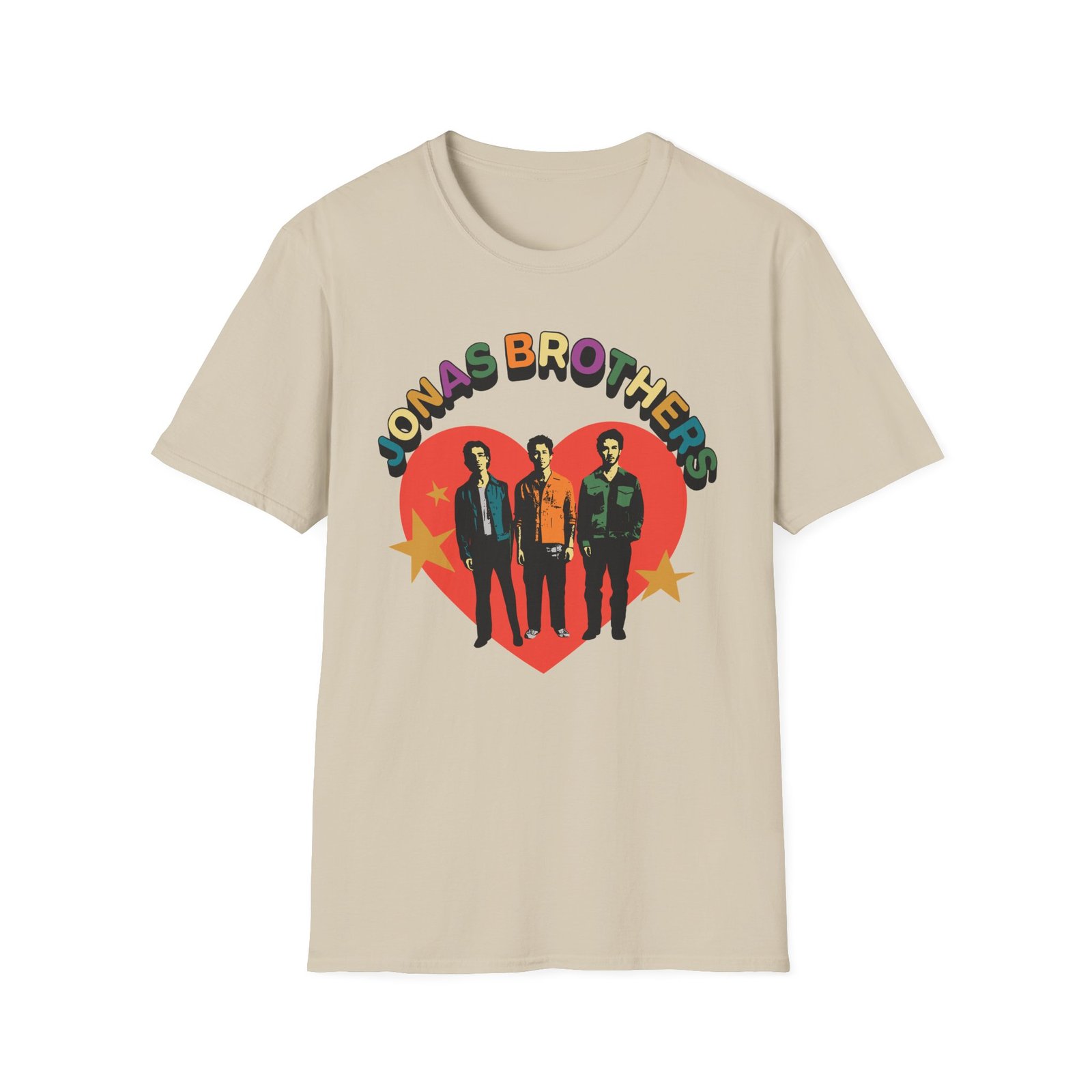 Jonas Brothers HEART Unisex Softstyle T-Shirt