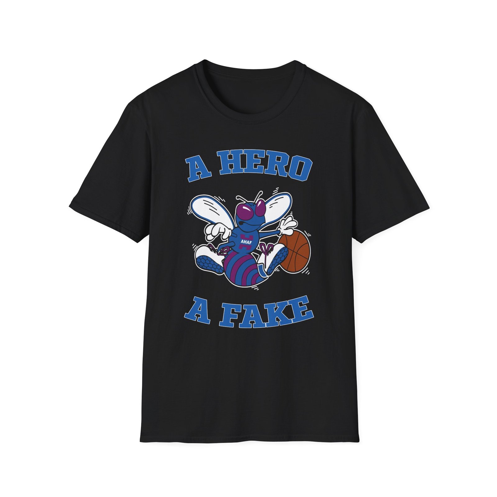 A Hero a Fake Unisex Softstyle T-Shirt