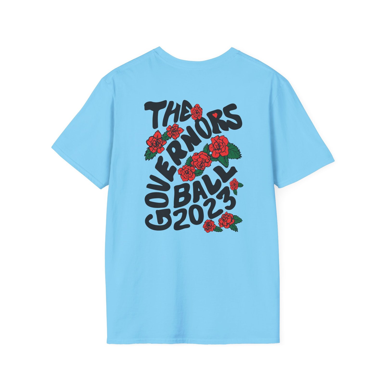 Gov Ball Flower Unisex Softstyle T-Shirt