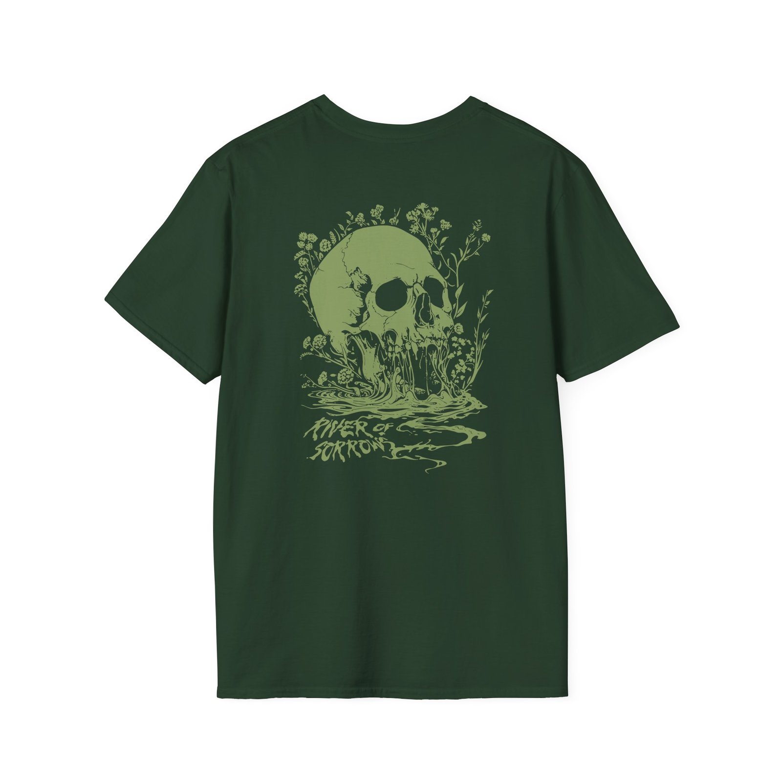 Paleface Skull of Sorrow Unisex Softstyle T-Shirt