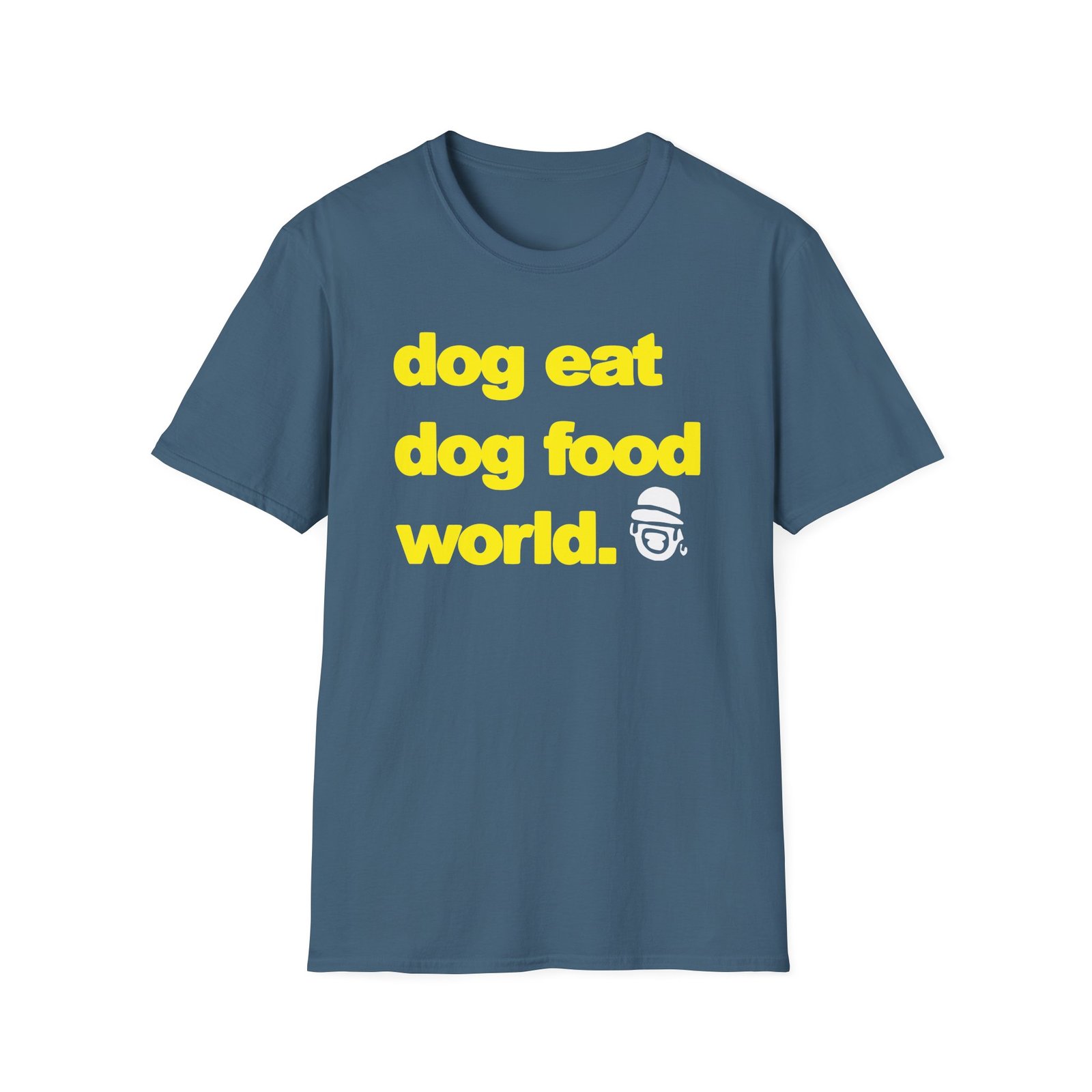 Dog Eat Dog Food World Unisex Softstyle T-Shirt