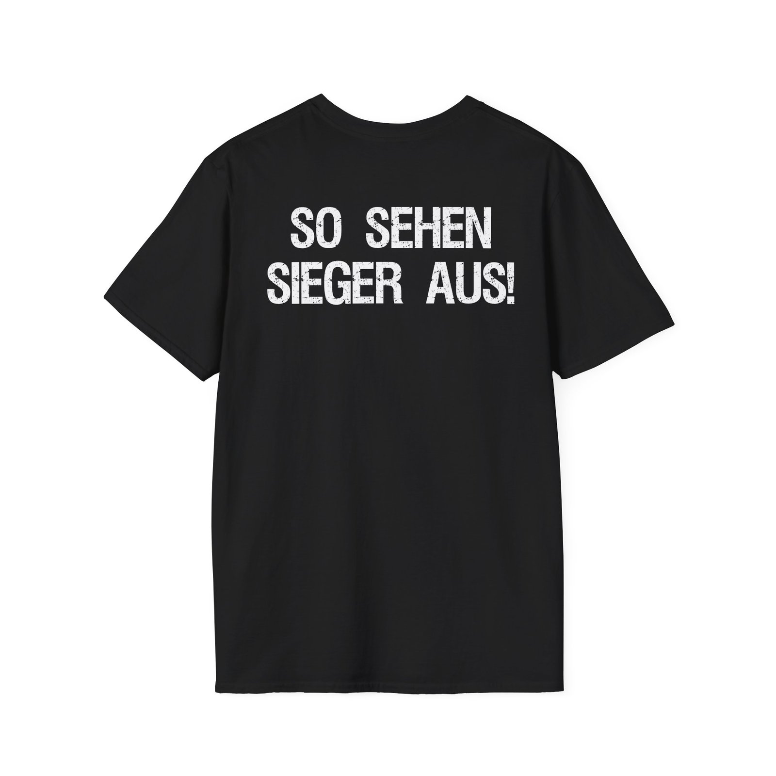 Tankard So Sehen Sieger Aus! Unisex Softstyle T-Shirt
