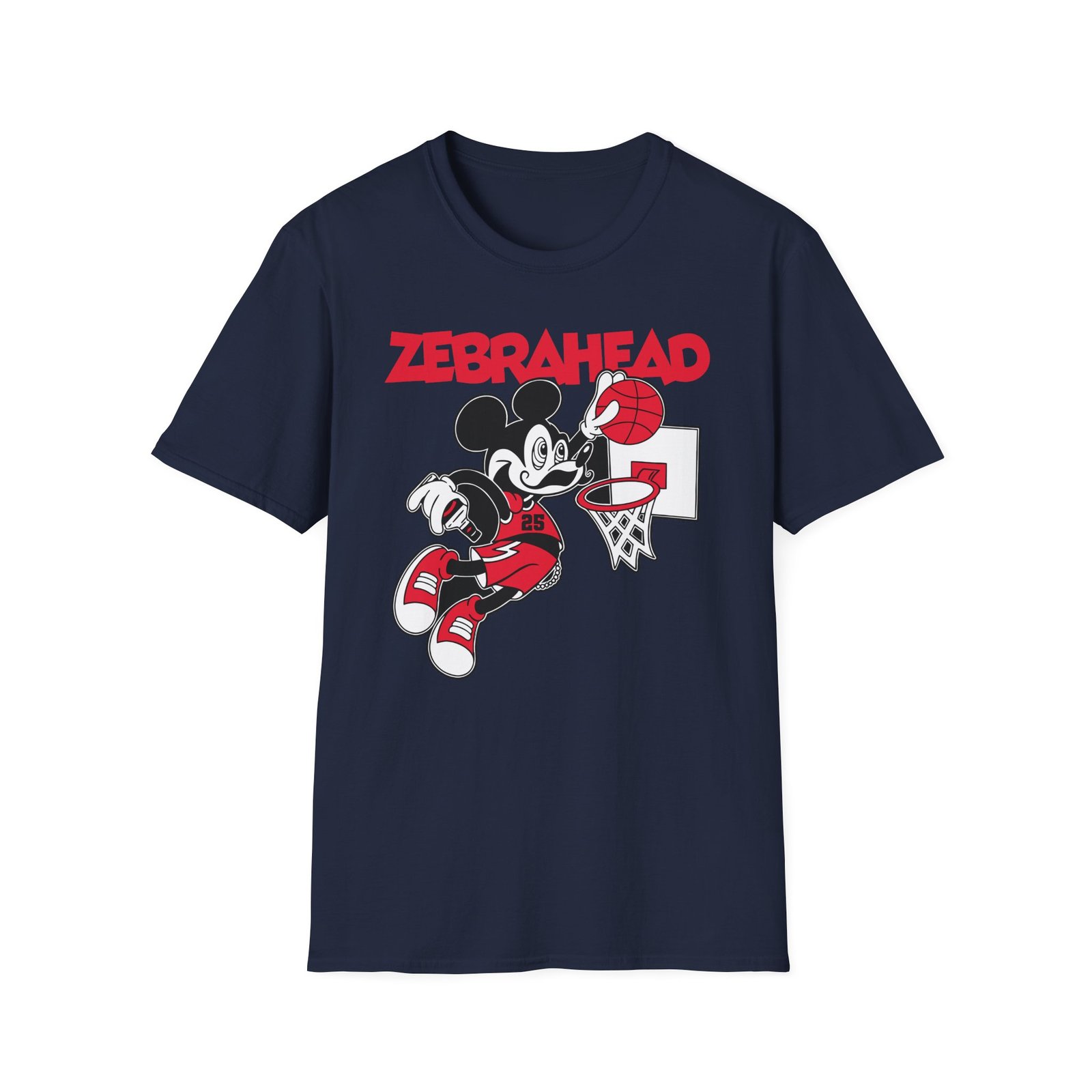 Zebrahead Mickey Unisex Softstyle T-Shirt