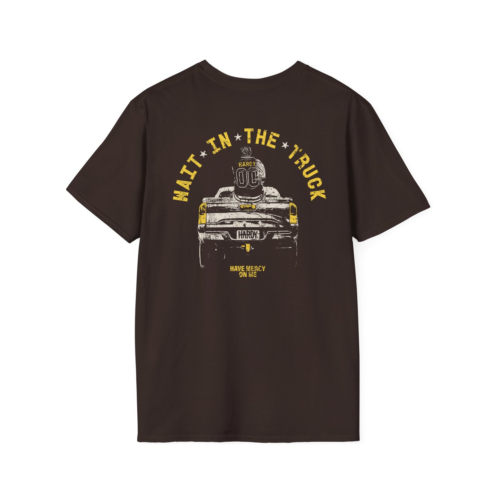 Hardy Wait in the Truck Unisex Softstyle T-Shirt