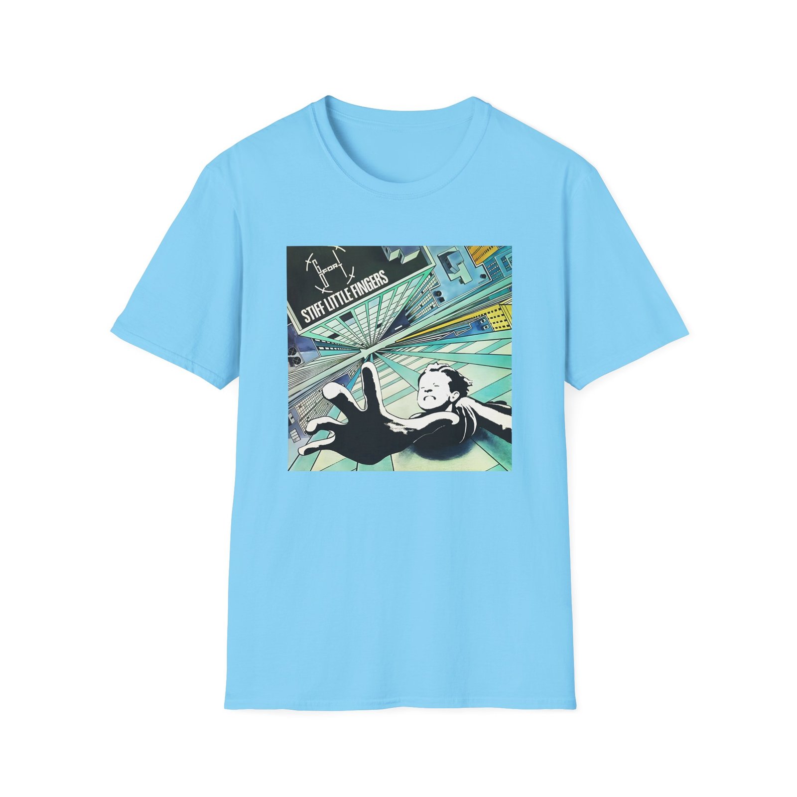 Stiff Little Fingers Go For It Album Unisex Softstyle T-Shirt