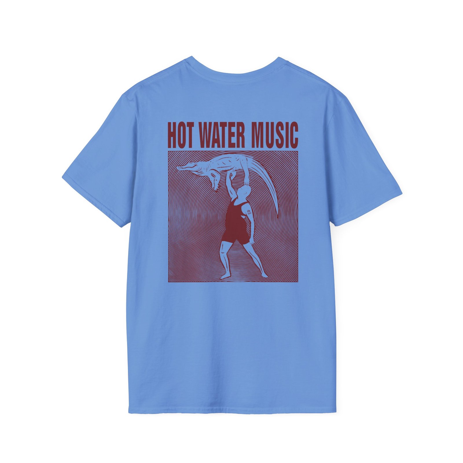 Hot Water Music Florida Man Unisex Softstyle T-Shirt