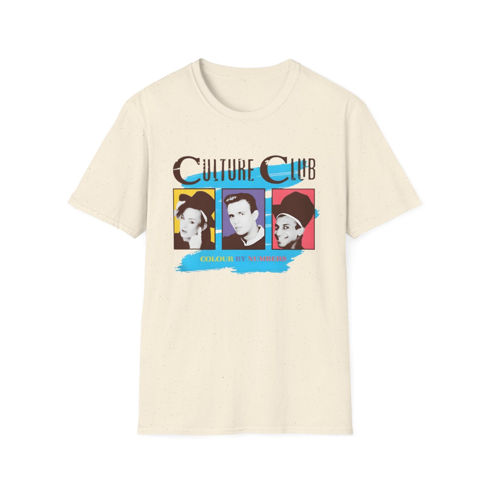 Boy George Colour By Numbers Unisex Softstyle T-Shirt