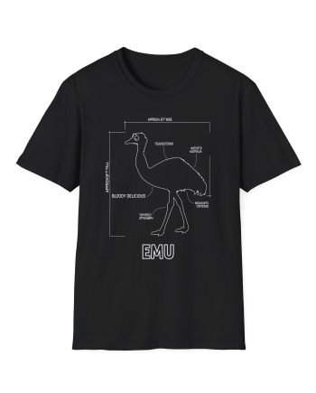 Oversimplified Emu War Unisex Softstyle T-Shirt