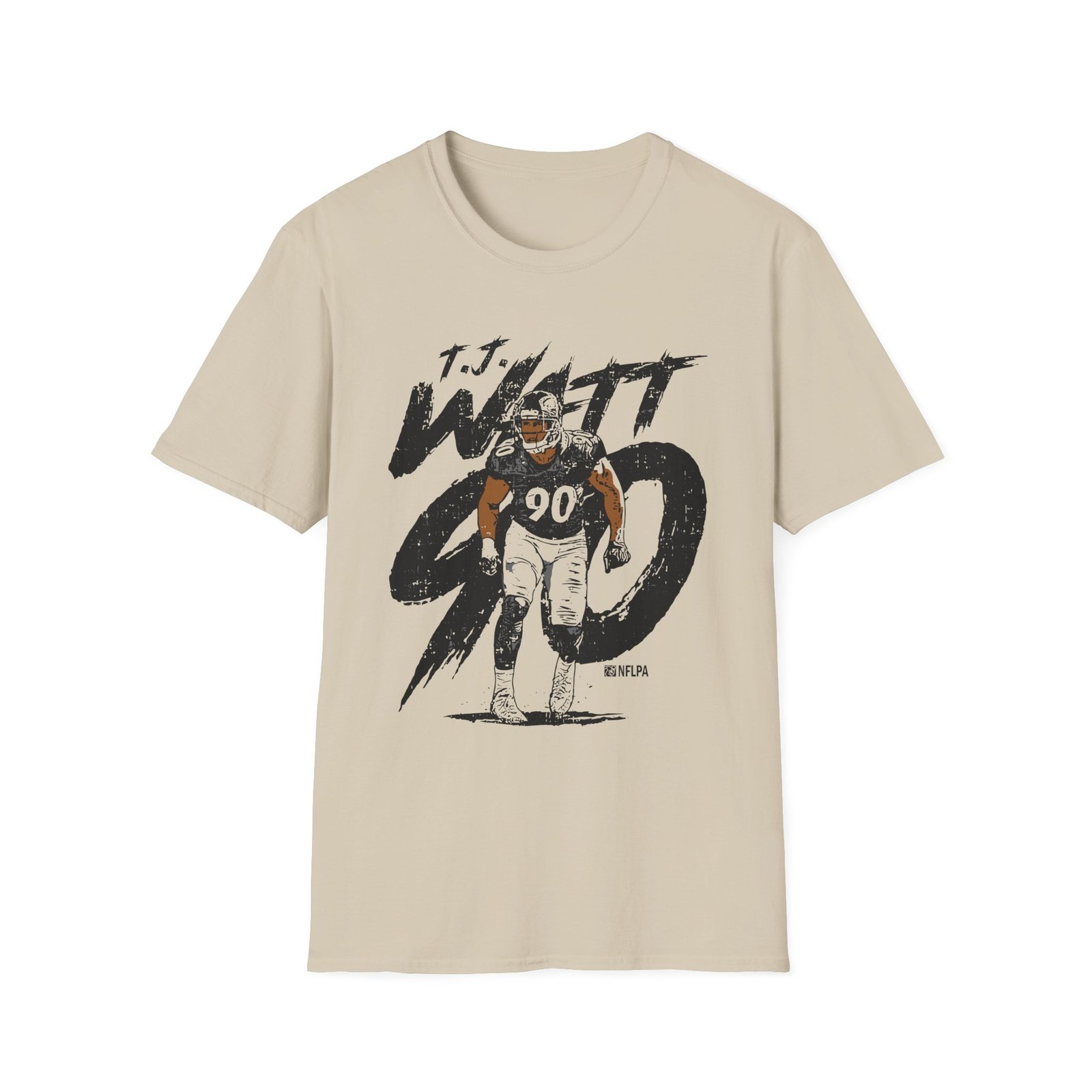 Tj Watt Rough Unisex Softstyle T-Shirt