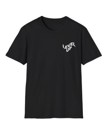 Level Up Shadow Twisted Unisex Softstyle T-Shirt