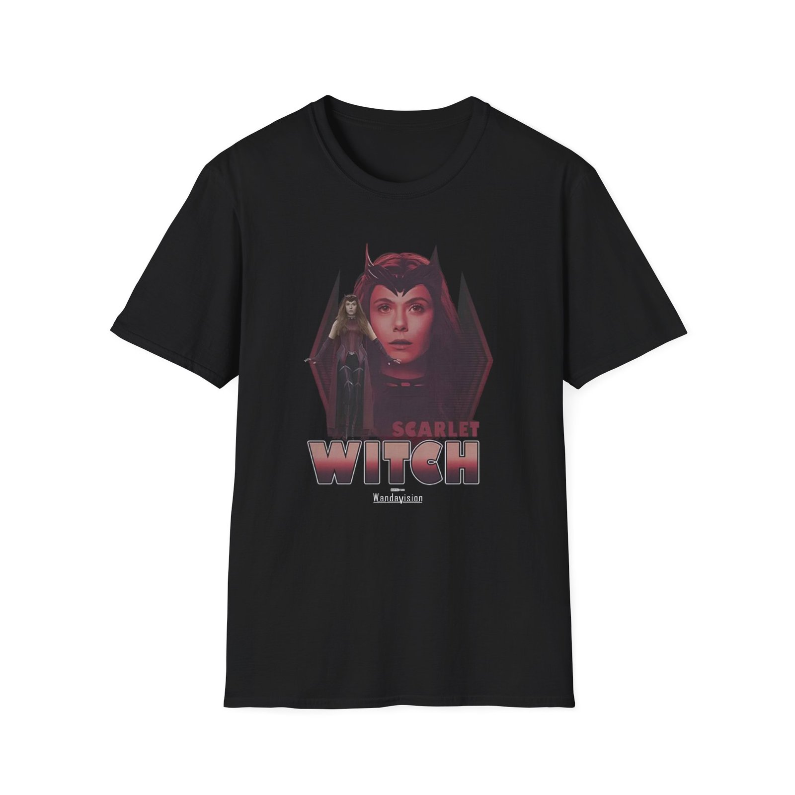 Marvel Wandavision Scarlet Witch Unisex Softstyle T-Shirt