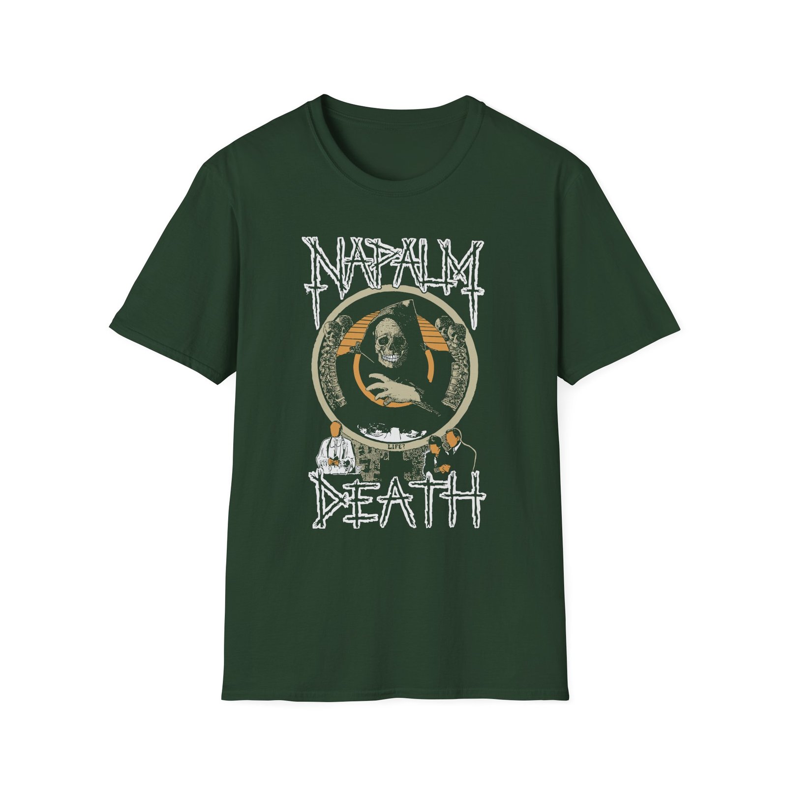 Napalm Death Life? Unisex Softstyle T-Shirt