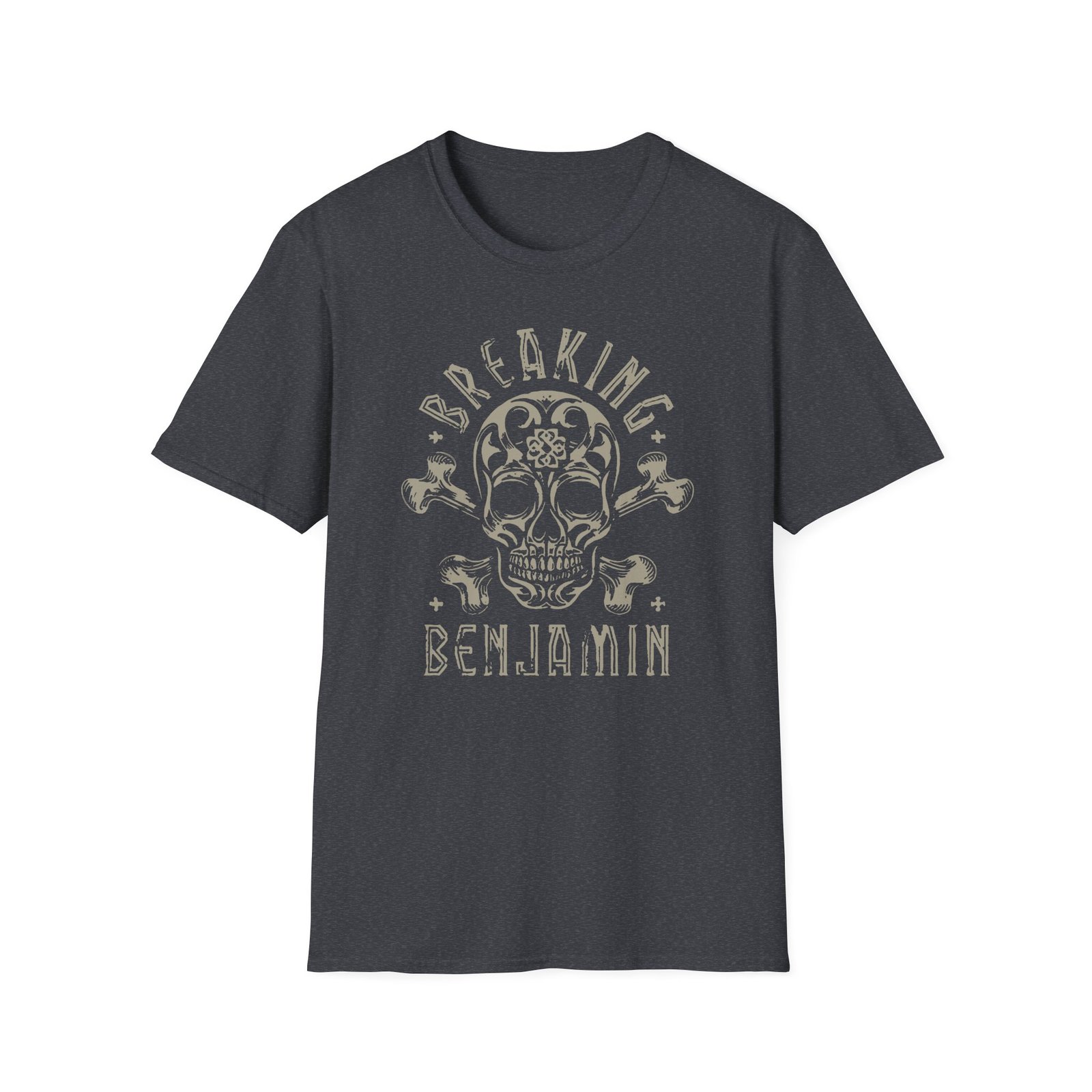 Breaking Benjamin Skull Unisex Softstyle T-Shirt