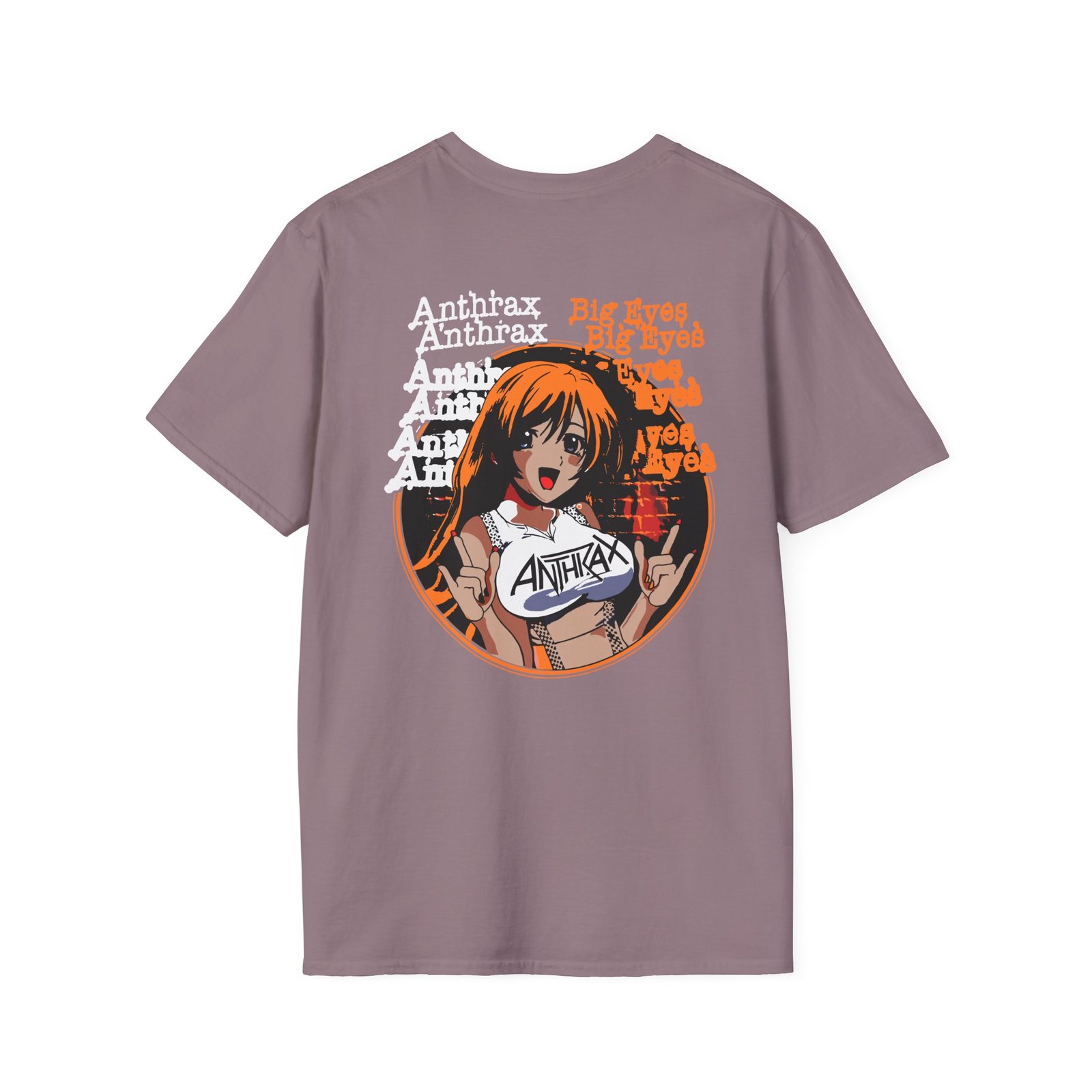 Anthrax Big Eyes Unisex Softstyle T-Shirt