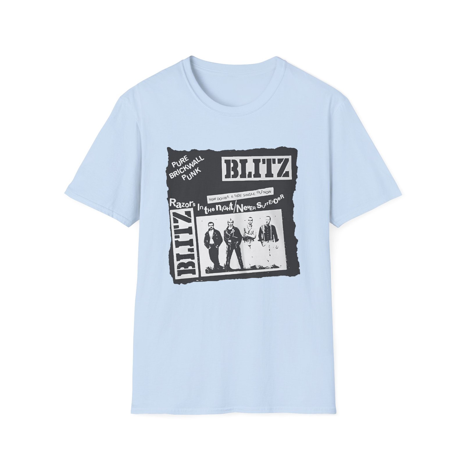 Blitz Pure Brick Wall Unisex Softstyle T-Shirt