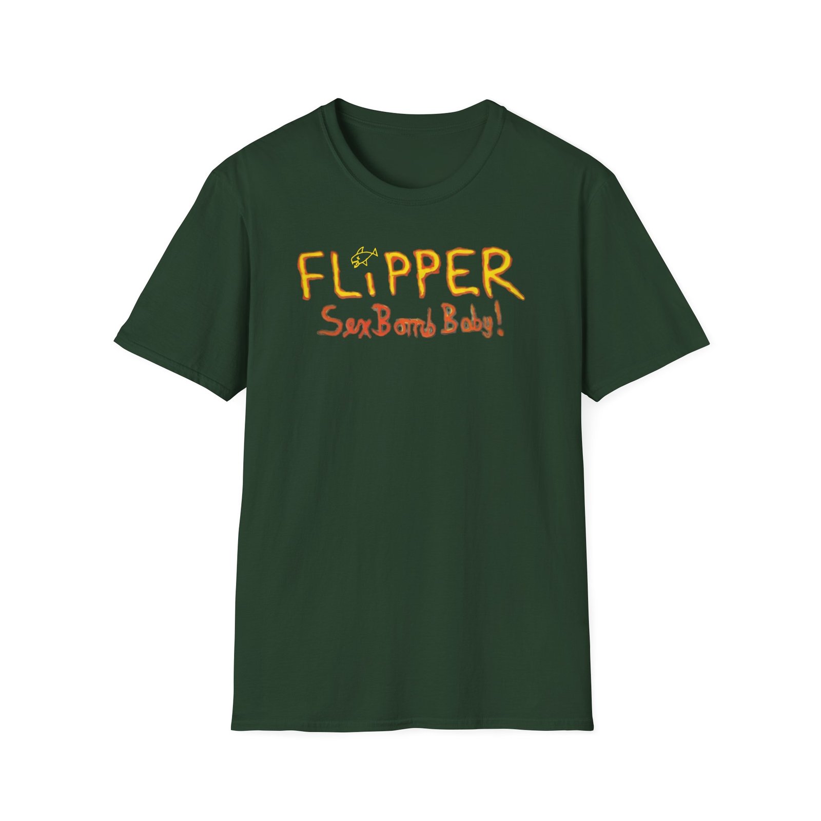 Flipper Sex Bomb Baby Unisex Softstyle T-Shirt