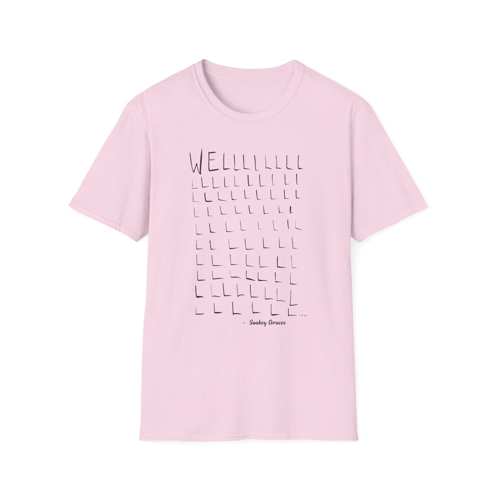 Shakey Graves WELLLL Unisex Softstyle T-Shirt